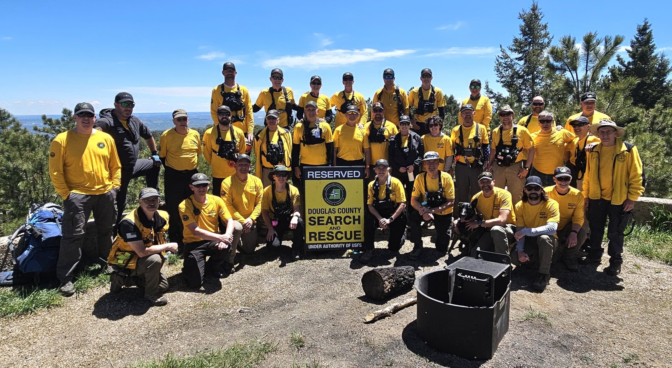 DCSAR team at Labor Day Standby